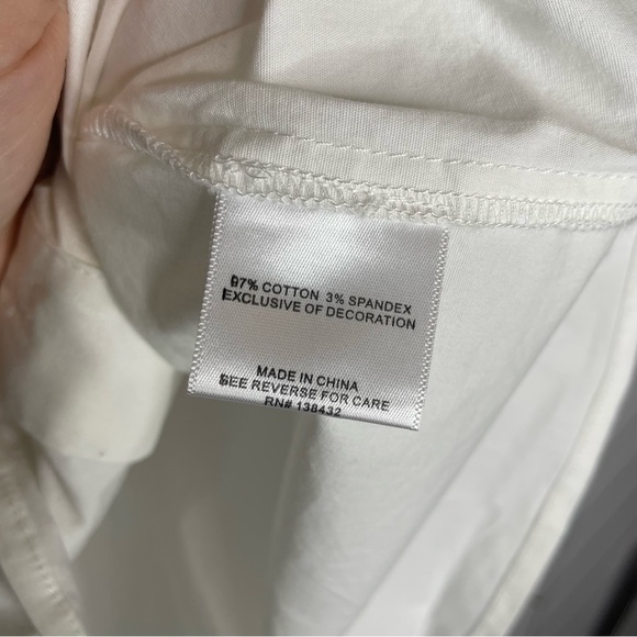 ModCloth | Thriving Trellis Embroidered Button Down Shirt Size XS NWT - Picture 11 of 11